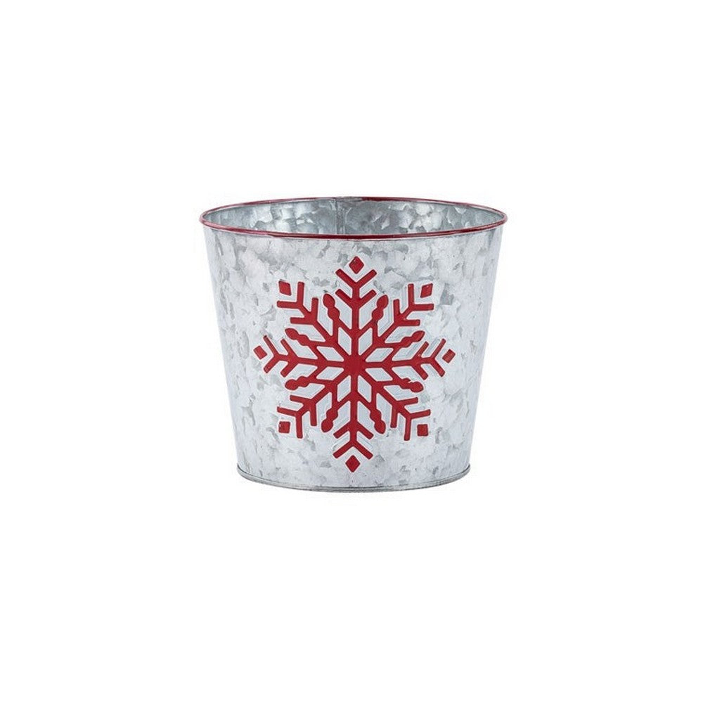 Snowflake Mat Pot 6.5